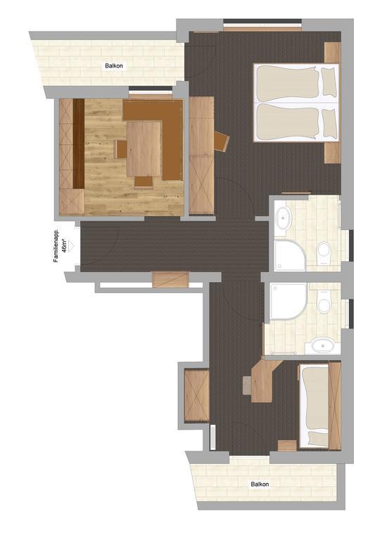 Edelweiss Apartments 슈라드밍 외부 사진